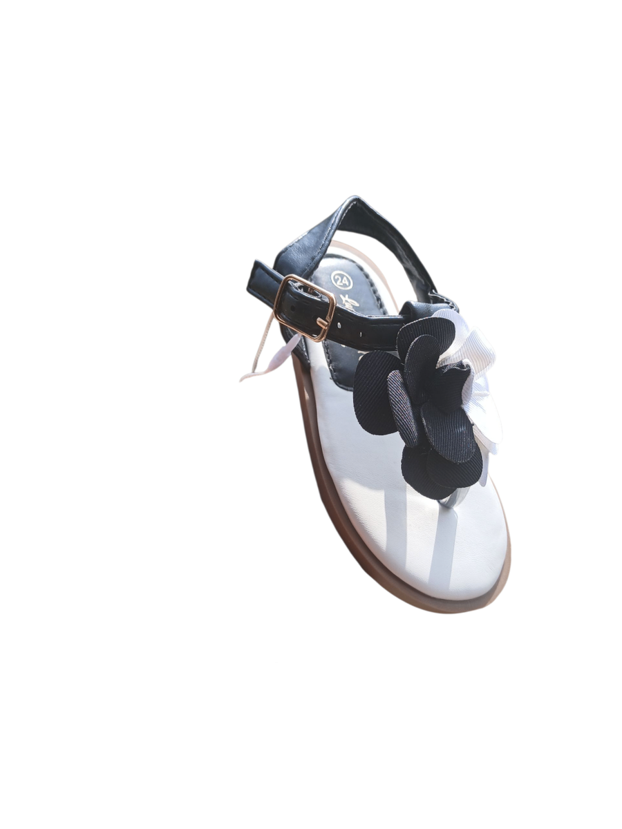 Sandales Fille avec Fleur Décorative