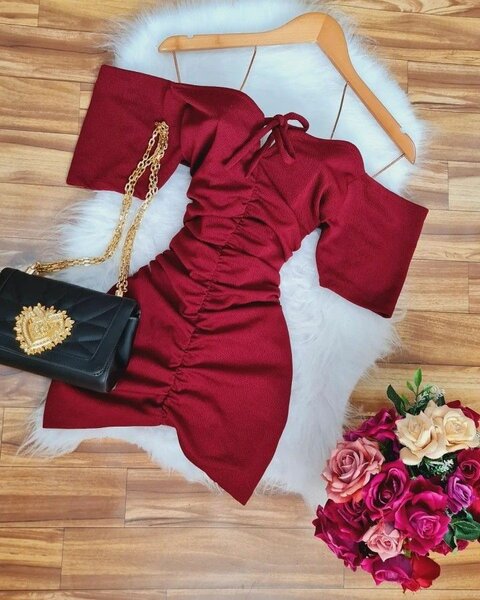Vals ladies straight dress+bag