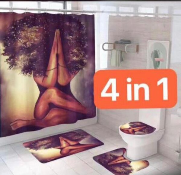 4 in 1 washroom set