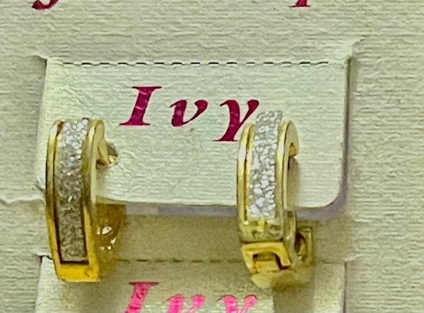 Boucles d'oreilles dorées Ivy