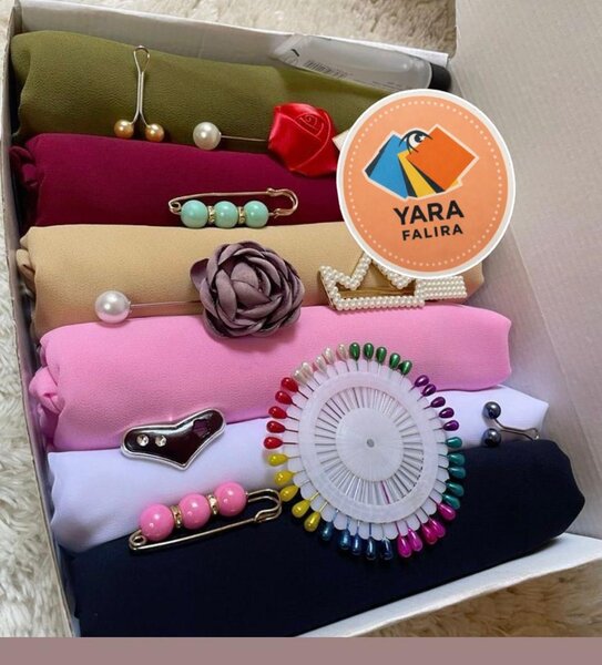 Ensemble Hijab Yara Falira avec Accessoires