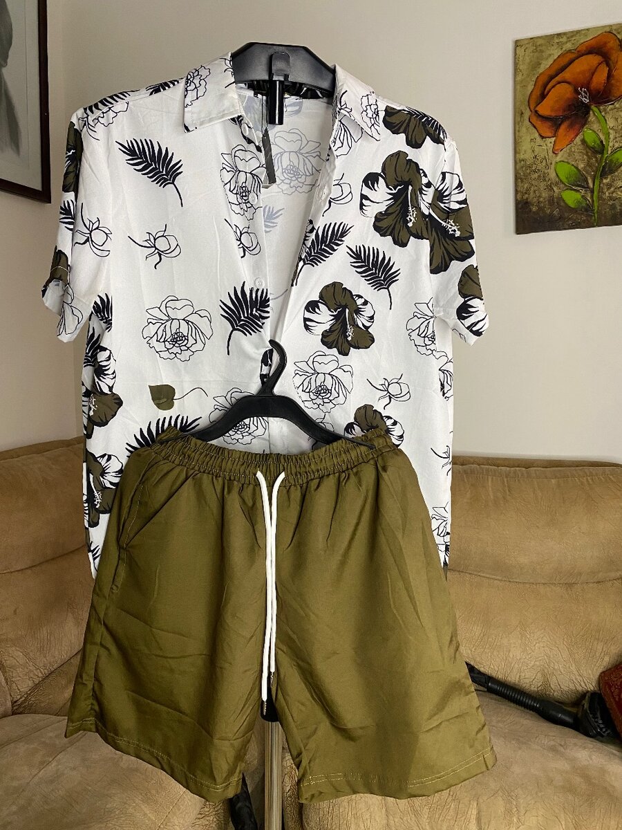 2 pieces summer set for men