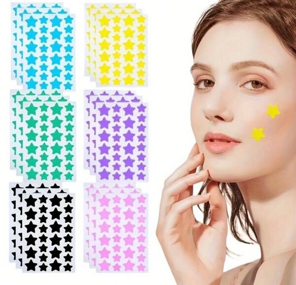 Stickers de Visage Étoiles