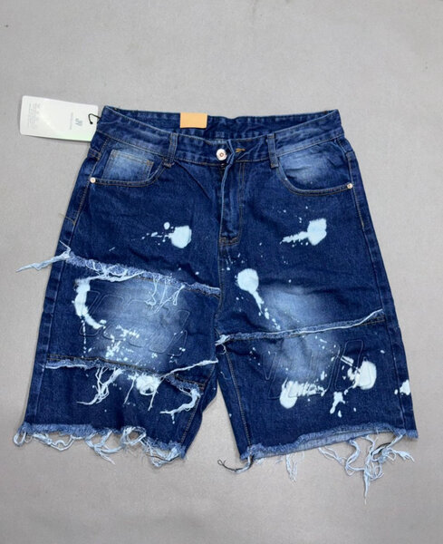 Shorts en denim déchiré tendance