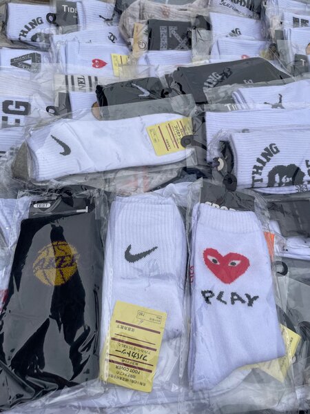 Chaussettes 100% coton