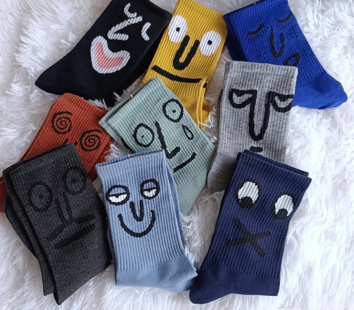 Chaussettes amusant humeur