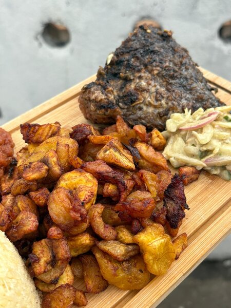 Plat  de poisson braisé