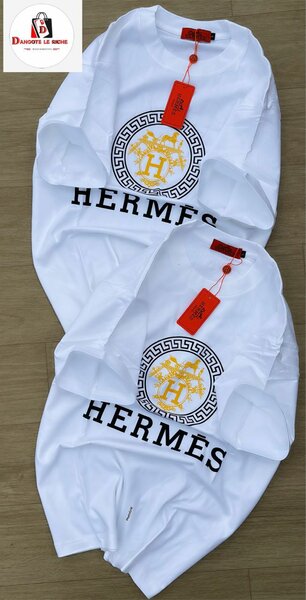 T-shirt Hermès blanc classique
