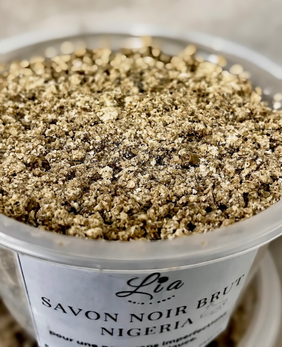 Savon Noir Brut Nigeria 250g