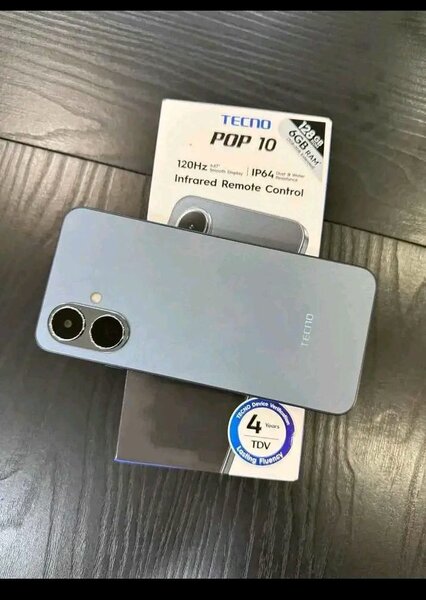Tecno POP 10 Smartphone 120Hz