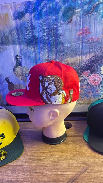 Casquette Rouge Vintage