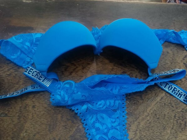 Victoria secret panty and bra set