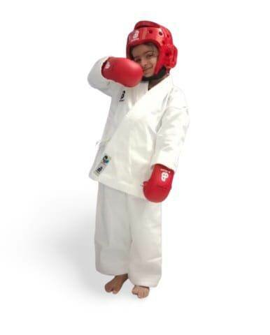 Casque de combat Rouge