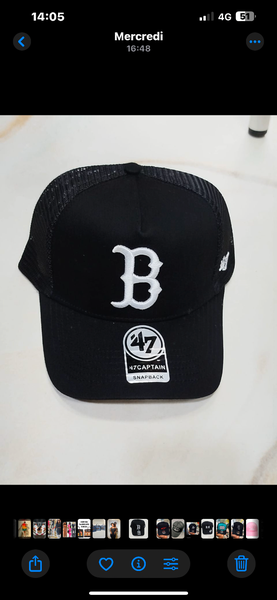 Casquette Snapback Noir '47