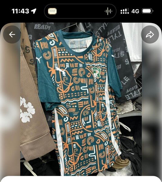 Maillot de football stylé