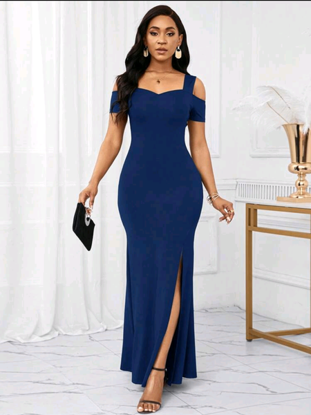 Robe bleu shein