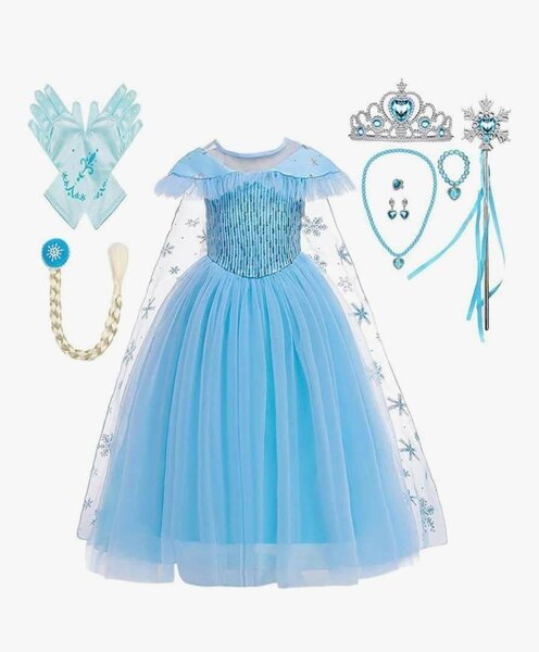 Robe princesse filles 2-3 ans