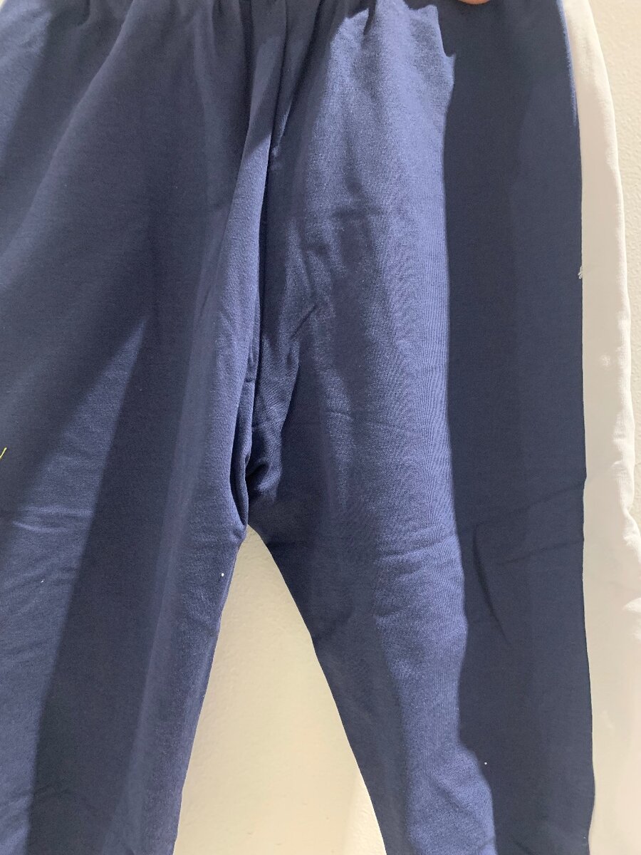Pantalon de jogging bleu mixte