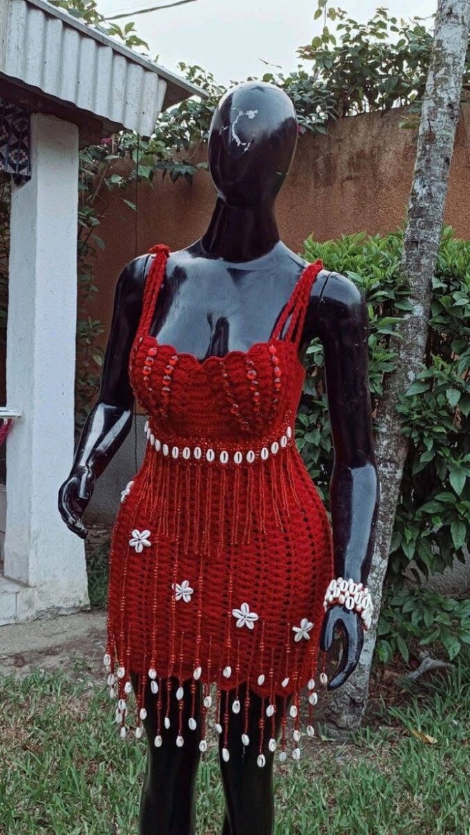 Robe Crochet Colorée