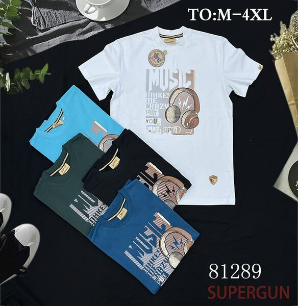 T-shirt musicale unisexe