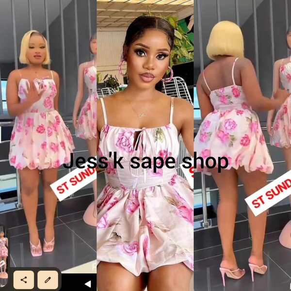 Robe d'été fleurie