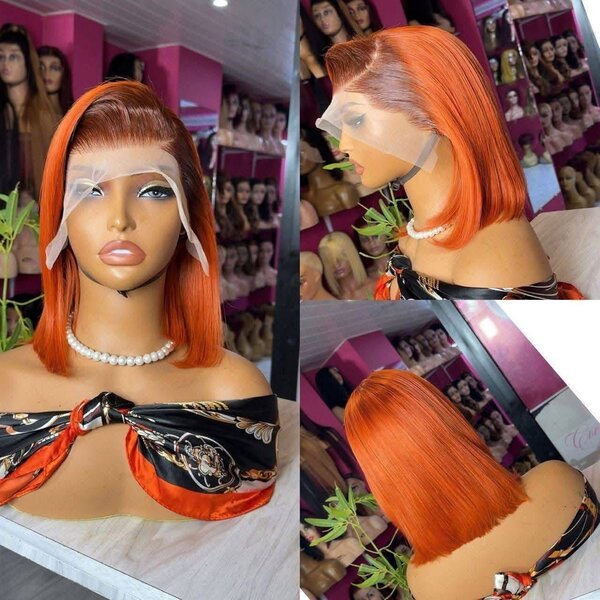 Coupe carré taille 12 1/orange