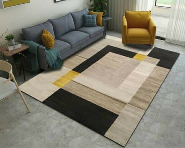 Tapis moderne géométrique