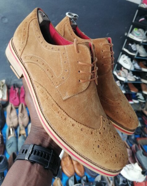 Chaussures Richelieu en daim