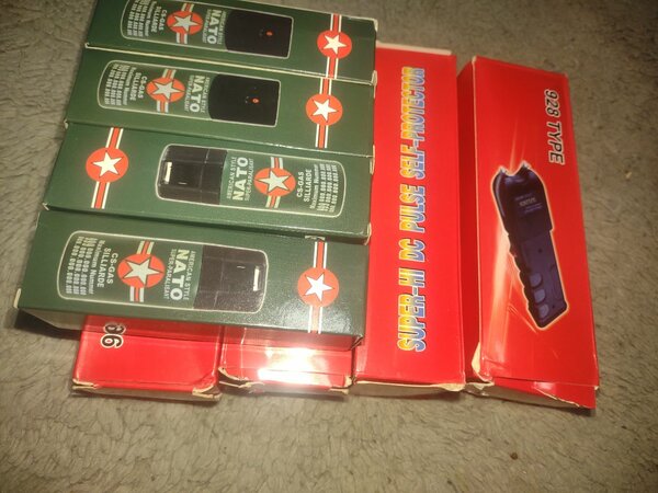 Pepper spray and Stun Gun