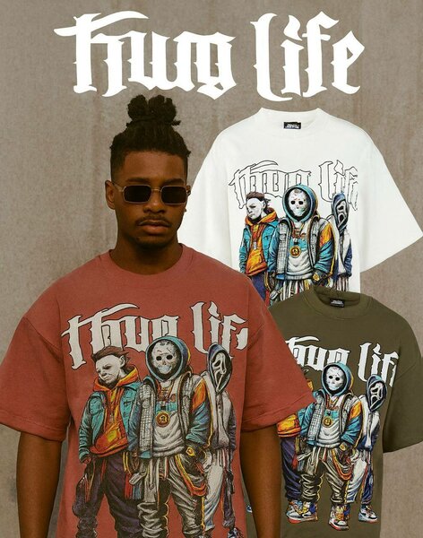 T-shirt Thug Life Style