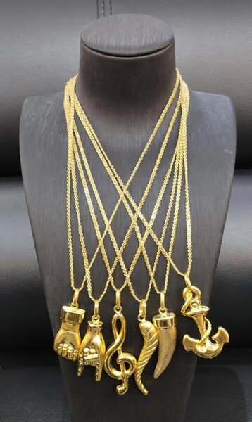 Italian gold necklace