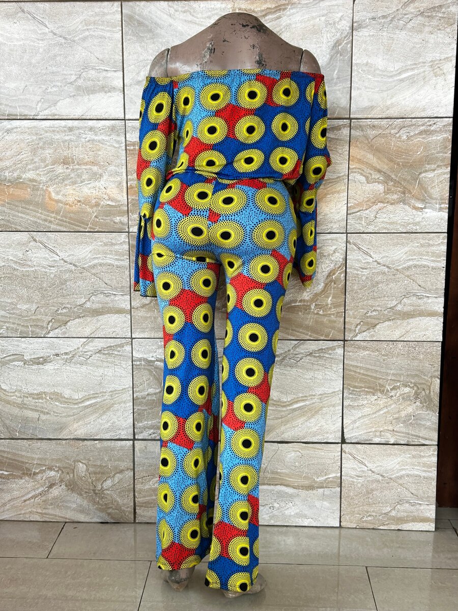 EnsembleFemme Motifs Africains