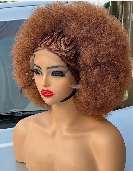 Afro human hair wigs