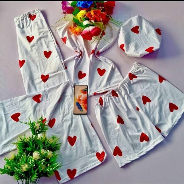 Ensemble Pyjama Femme Cœur