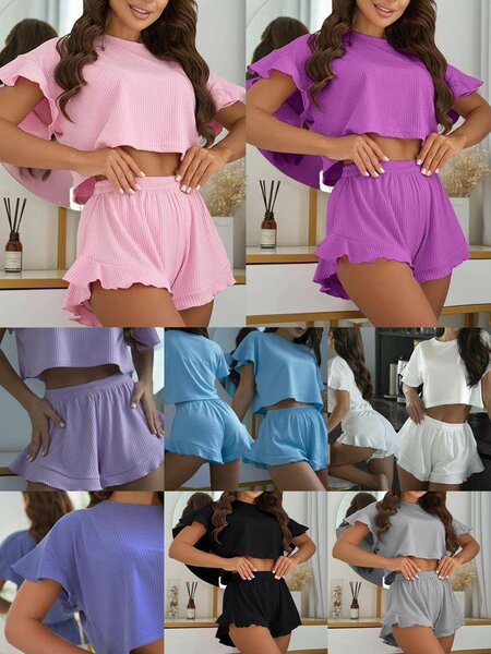 Set de Pyjama Femme Élégant