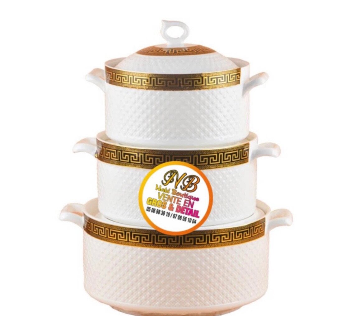 Ensemble de Marmites en Céramique