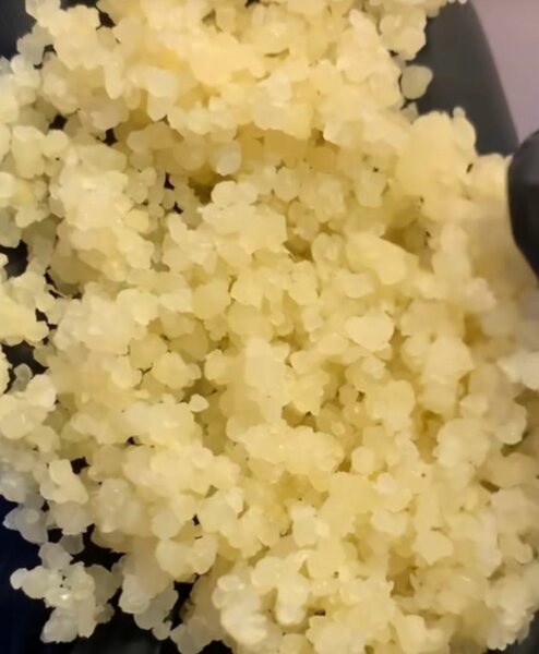 Grains de maïs fermentés naturels