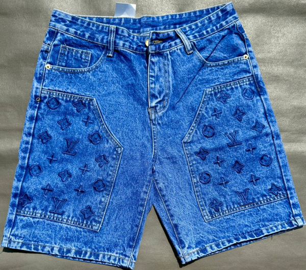 Short en jean motif élégant