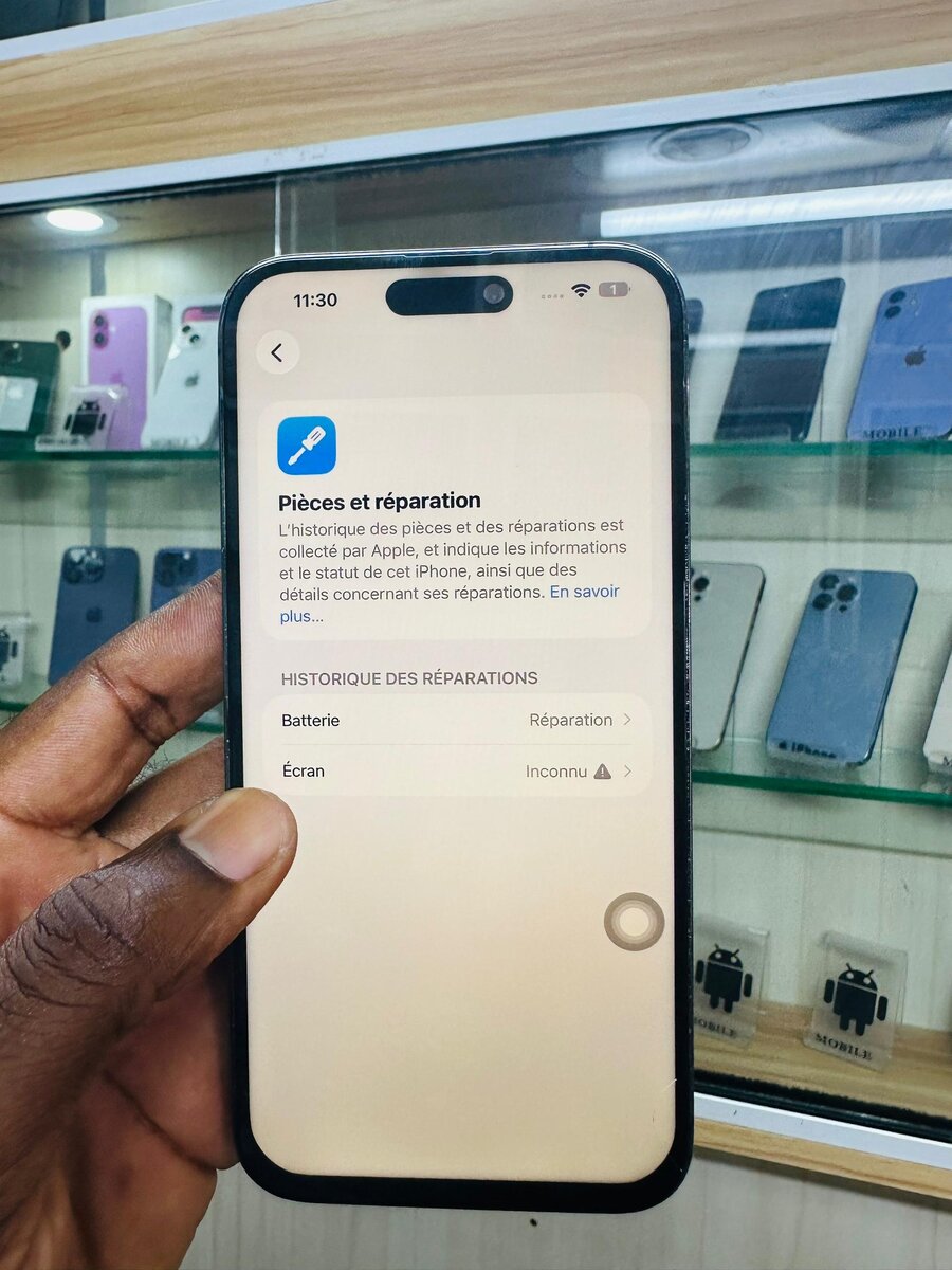 iPhone 14 Pro Max bleu 128gb