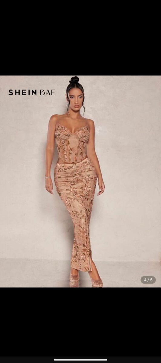 Robe en mesh Sheinbae