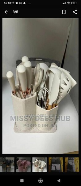 Silicone cooking set