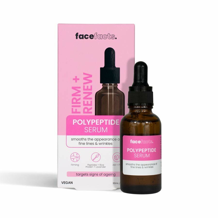 face facts polypeptide face serum 30ml  pink