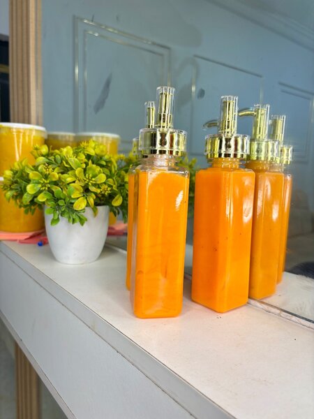 Lait de corps orange