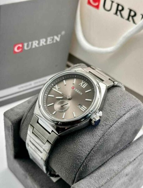 Montre Homme CURREN Luxe Argent