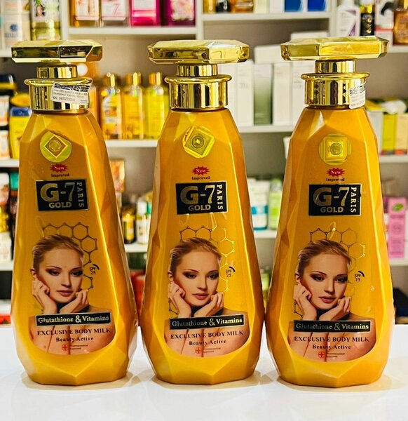 G7 exclusive gold body milk