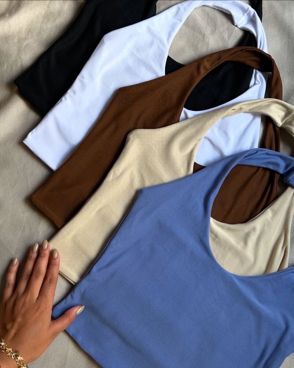 Débardeurs élégants multicolores