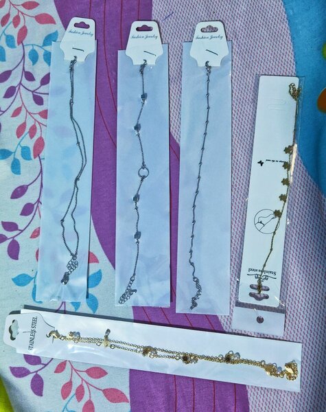 Chaînes de cheville élégantes