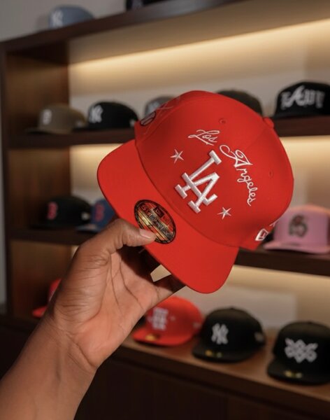 Casquette rouge Los A