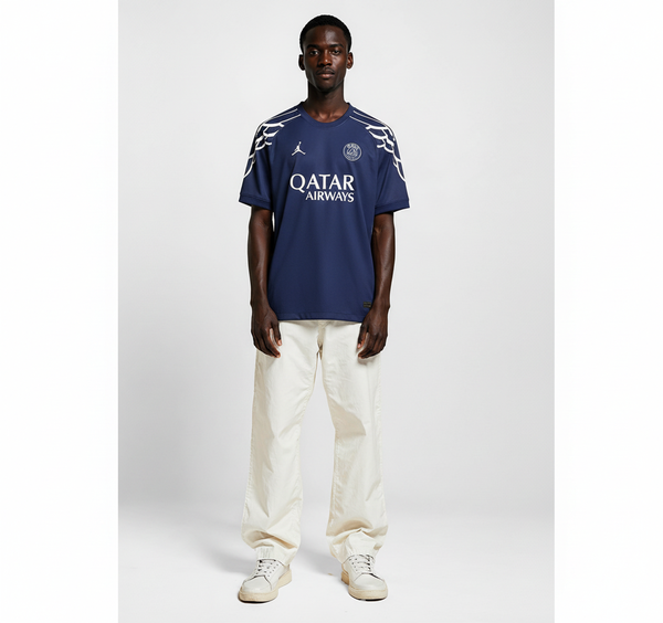 Maillot de Football Bleu Homme