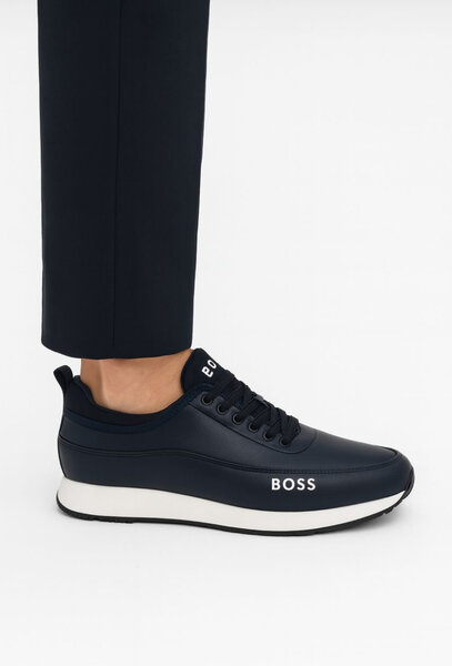 Sneakers Boss en cuir élégants